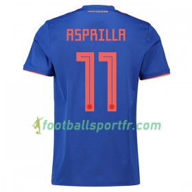 Tenue Colombie Asprilla 11 Exterieur Coupe du monde 2018 Maillot de Foot